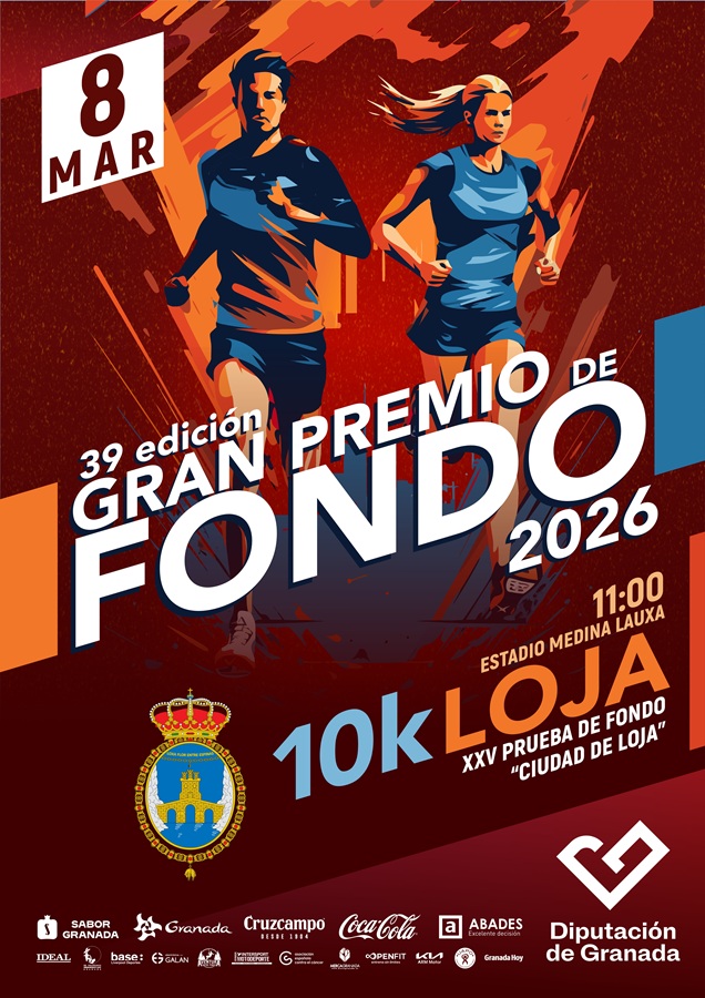 Cartel XXV Prueba de Fondo Ciudad de Loja 2026 10K